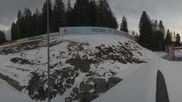 Archived webcam image showing Biathlon Area Lenzerheide Lantsch/Lenz on 2 Apr 2026 at 07:19