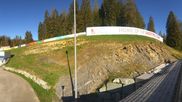 Archived webcam image showing Biathlon Area Lenzerheide Lantsch/Lenz on 1 May 2026 at 08:45