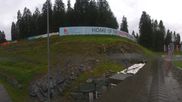 Archived webcam image showing Biathlon Area Lenzerheide Lantsch/Lenz on 1 Jul 2026 at 12:58