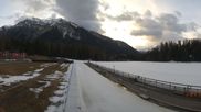Archived webcam image showing Biathlon Area Lenzerheide Lantsch/Lenz on 14 Mar 2026 at 07:53