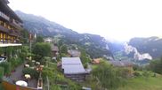 Archiviertes Webcam Bild: Wengen: Ausblick vom Hotel Bellevue am 12.07.2026 um 07:21 Uhr