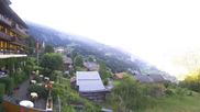 Archiviertes Webcam Bild: Wengen: Ausblick vom Hotel Bellevue am 12.07.2026 um 08:21 Uhr