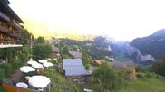 Archiviertes Webcam Bild: Wengen: Ausblick vom Hotel Bellevue am 12.07.2026 um 20:21 Uhr