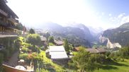 Archiviertes Webcam Bild: Wengen: Ausblick vom Hotel Bellevue am 21.07.2026 um 10:00 Uhr