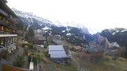 Archiviertes Webcam Bild: Wengen: Ausblick vom Hotel Bellevue am 05.03.2026 um 08:36 Uhr