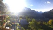 Archiviertes Webcam Bild: Wengen: Ausblick vom Hotel Bellevue am 20.10.2026 um 10:35 Uhr