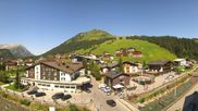 Archived webcam image showing Sport Strolz Lech on 3 Aug 2026 at 10:14