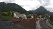 Archived webcam image showing Sport Strolz Lech on 18 Aug 2026 at 08:40