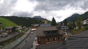 Archived webcam image showing Sport Strolz Lech on 18 Aug 2026 at 12:40