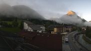 Archived webcam image showing Sport Strolz Lech on 29 Aug 2026 at 07:43