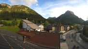 Archived webcam image showing Sport Strolz Lech on 29 Aug 2026 at 18:43