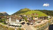 Archived webcam image showing Sport Strolz Lech on 29 Aug 2026 at 10:43