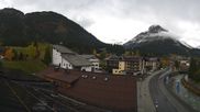 Archiviertes Webcam Bild: Lech am Arlberg: Blick von Sport Strolz am 28.10.2026 um 10:00 Uhr