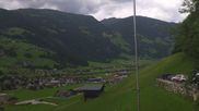 Archived webcam image showing View Mayrhofen on 17 Jun 2026 at 14:48