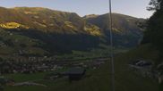 Archived webcam image showing View Mayrhofen on 12 Jul 2026 at 06:57