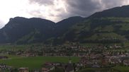 Archived webcam image showing View Mayrhofen on 16 Aug 2026 at 14:35