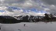 Archived webcam image showing Aspen Mountain: Panoramic Webcam on 26 Feb 2026 at 16:15