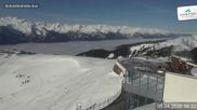 Archived webcam image showing View Schmittenhöhe Ski Resort on 5 Apr 2026 at 08:50