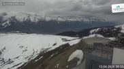 Archived webcam image showing View Schmittenhöhe Ski Resort on 13 Apr 2026 at 08:52