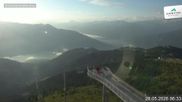Archiviertes Webcam Bild: Schmittenhöhe: Blick vom Gipfel am 28.05.2026 um 06:43 Uhr
