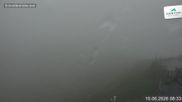 Archived webcam image showing View Schmittenhöhe Ski Resort on 10 Jun 2026 at 08:06