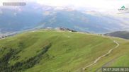 Archived webcam image showing View Schmittenhöhe Ski Resort on 4 Jul 2026 at 06:44