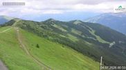 Archived webcam image showing View Schmittenhöhe Ski Resort on 4 Jul 2026 at 00:44