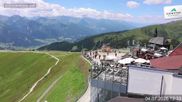 Archived webcam image showing View Schmittenhöhe Ski Resort on 4 Jul 2026 at 12:44