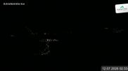 Archiviertes Webcam Bild: Schmittenhöhe: Blick vom Gipfel am 12.07.2026 um 02:59 Uhr