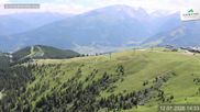 Archiviertes Webcam Bild: Schmittenhöhe: Blick vom Gipfel am 12.07.2026 um 14:59 Uhr