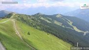 Archiviertes Webcam Bild: Schmittenhöhe: Blick vom Gipfel am 12.07.2026 um 10:59 Uhr