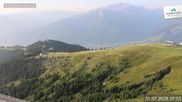 Archived webcam image showing View Schmittenhöhe Ski Resort on 31 Jul 2026 at 07:09