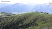 Archiviertes Webcam Bild: Schmittenhöhe: Blick vom Gipfel am 26.08.2026 um 14:04 Uhr