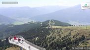 Archived webcam image showing View Schmittenhöhe Ski Resort on 8 Sep 2026 at 12:00