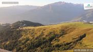 Archived webcam image showing View Schmittenhöhe Ski Resort on 2 Sep 2026 at 07:13