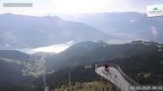 Archived webcam image showing View Schmittenhöhe Ski Resort on 2 Sep 2026 at 08:13