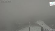 Archived webcam image showing View Schmittenhöhe Ski Resort on 28 Mar 2026 at 04:40