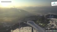 Archived webcam image showing View Schmittenhöhe Ski Resort on 28 Mar 2026 at 06:40