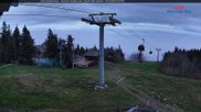 Archiviertes Webcam Bild: Gipfelblick nach Süden - Mont Sainte Anne, Quebec am 28.05.2026 um 02:51 Uhr