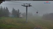 Archiviertes Webcam Bild: Gipfelblick nach Süden - Mont Sainte Anne, Quebec am 28.05.2026 um 14:48 Uhr