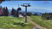 Archiviertes Webcam Bild: Gipfelblick nach Süden - Mont Sainte Anne, Quebec am 12.07.2026 um 16:39 Uhr