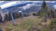 Archiviertes Webcam Bild: Gipfelblick nach Norden, Mont Sainte Anne, Quebec am 28.05.2026 um 00:09 Uhr