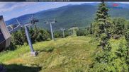 Archiviertes Webcam Bild: Gipfelblick nach Norden, Mont Sainte Anne, Quebec am 12.07.2026 um 18:28 Uhr