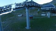 Archived webcam image showing Valmeinier - Top station Les Jeux on 15 Jun 2026 at 07:54