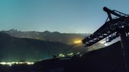 Archived webcam image showing Valmeinier - Top station Les Jeux on 15 Jun 2026 at 00:54