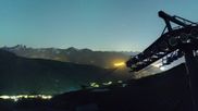Archived webcam image showing Valmeinier - Top station Les Jeux on 15 Jun 2026 at 02:54