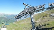Archived webcam image showing Valmeinier - Top station Les Jeux on 15 Jun 2026 at 10:54