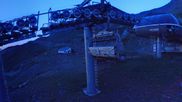 Archived webcam image showing Valmeinier - Top station Les Jeux on 24 Jun 2026 at 04:10