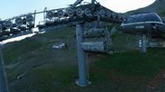 Archived webcam image showing Valmeinier - Top station Les Jeux on 24 Jun 2026 at 06:10
