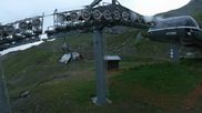 Archived webcam image showing Valmeinier - Top station Les Jeux on 24 Jun 2026 at 18:10